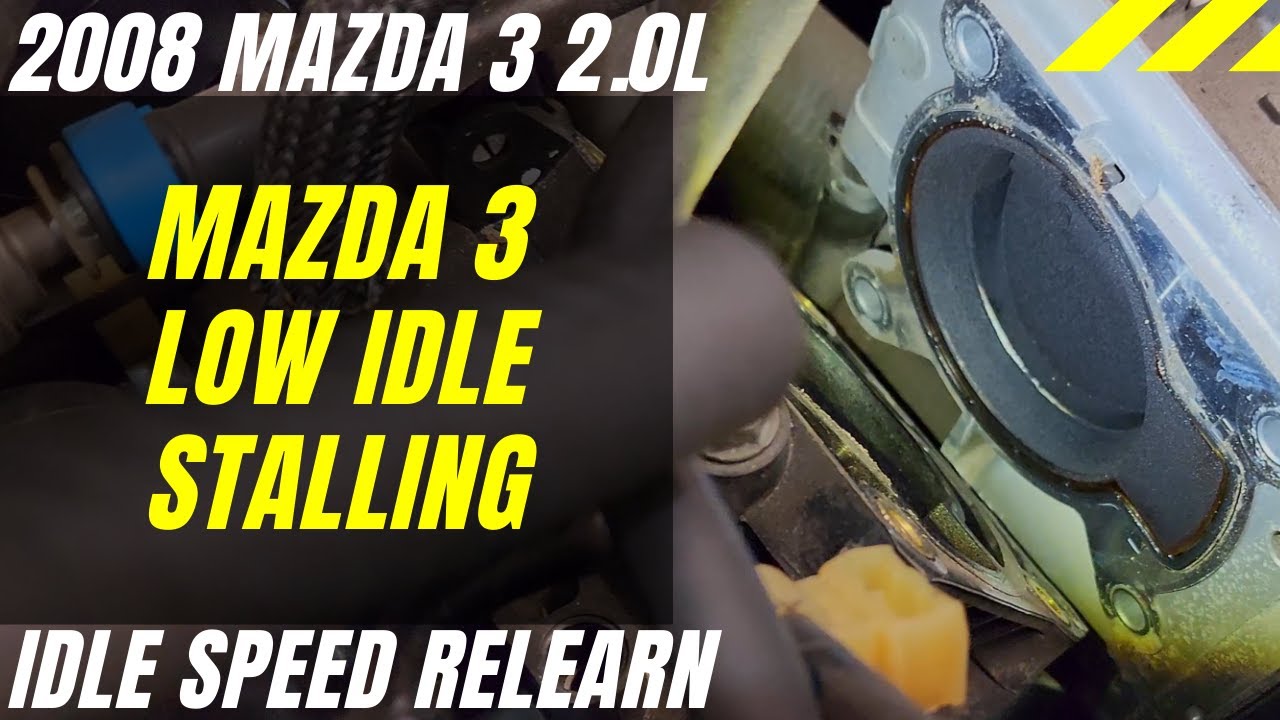  Mazda throttle ຮ່າງກາຍ relearn